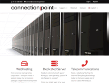 Tablet Screenshot of connectionpoint.ch